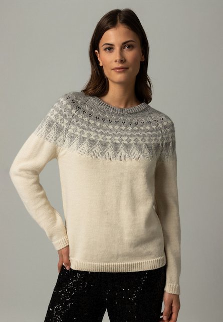 Pullover, Norweger-Muster, Winter-Kollektion günstig online kaufen