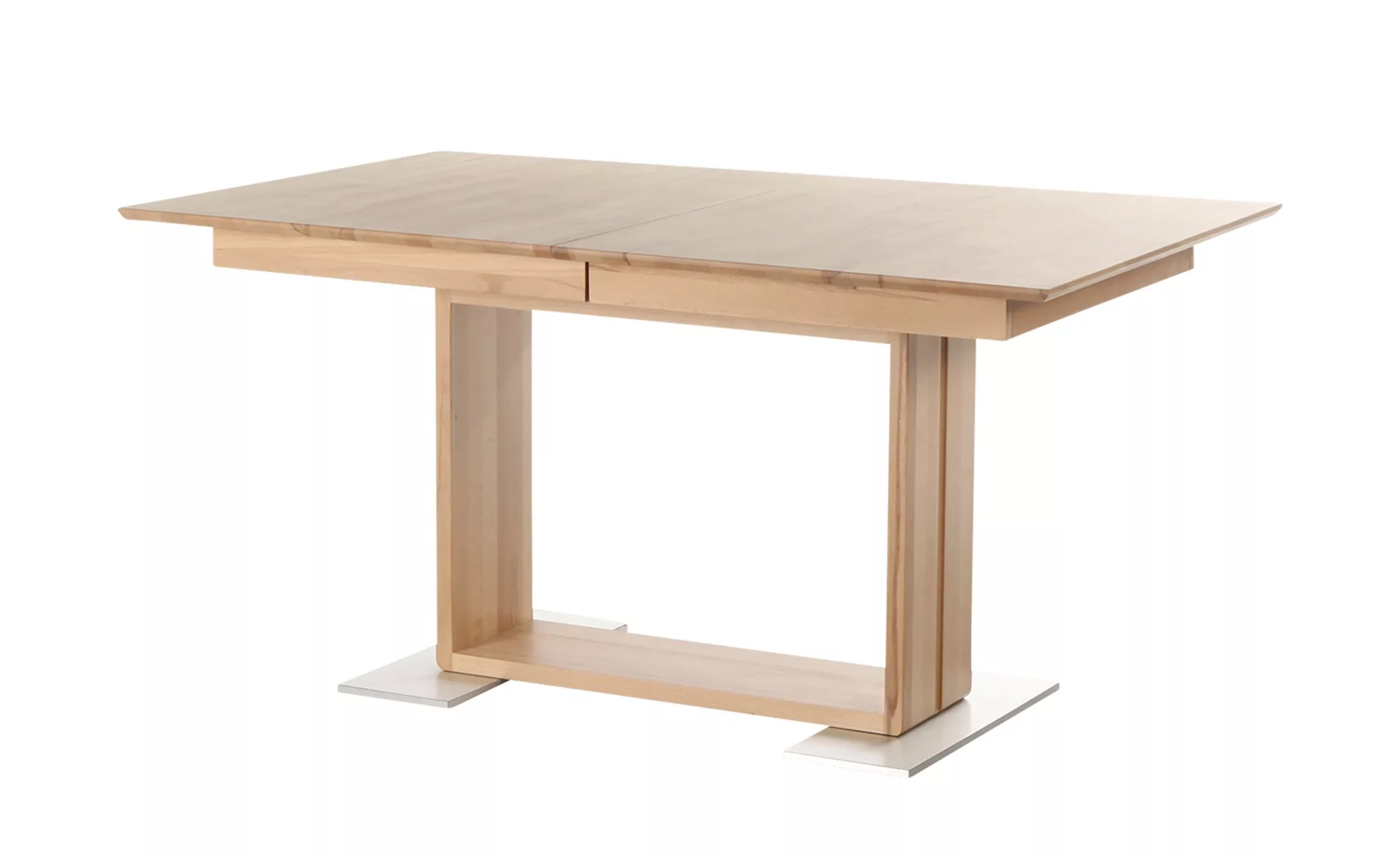 Woodford Säulentisch ausziehbar  Mila - holzfarben - 90 cm - 75 cm - Tische günstig online kaufen