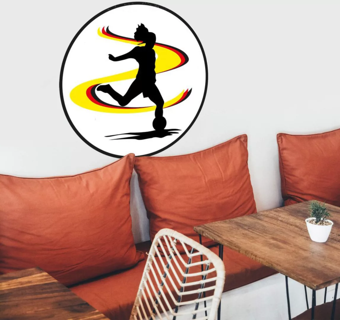 Wall-Art Wandtattoo "Fußball FrauenFußball", (1 St.), selbstklebend, entfer günstig online kaufen