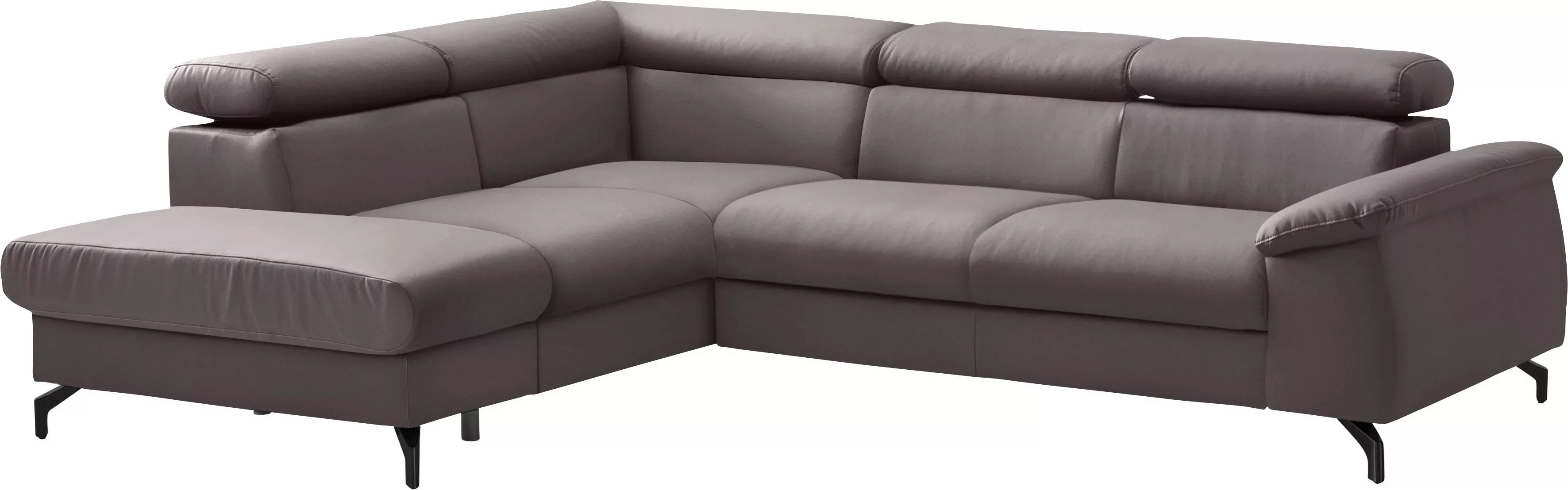 COTTA Ecksofa "Komaris L-Form", mit Kopfteilverstellung, wahlweise mit Bett günstig online kaufen