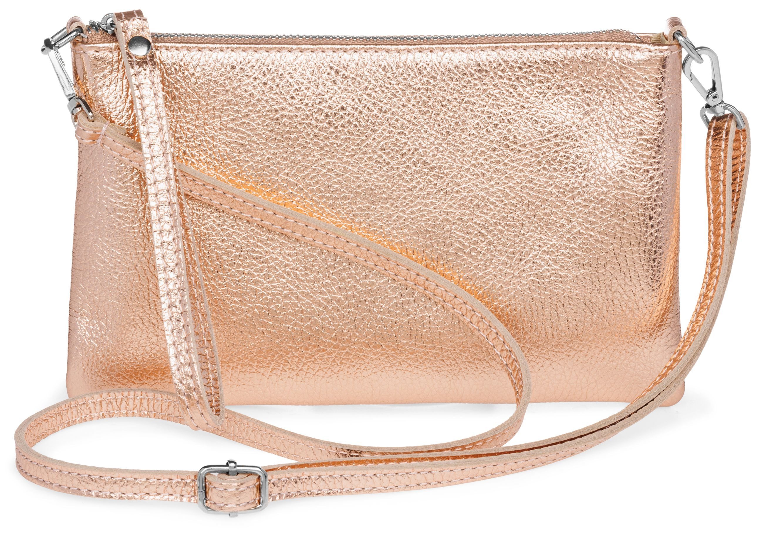 Caspar Clutch Abendtasche Kompakte Damen Leder günstig online kaufen