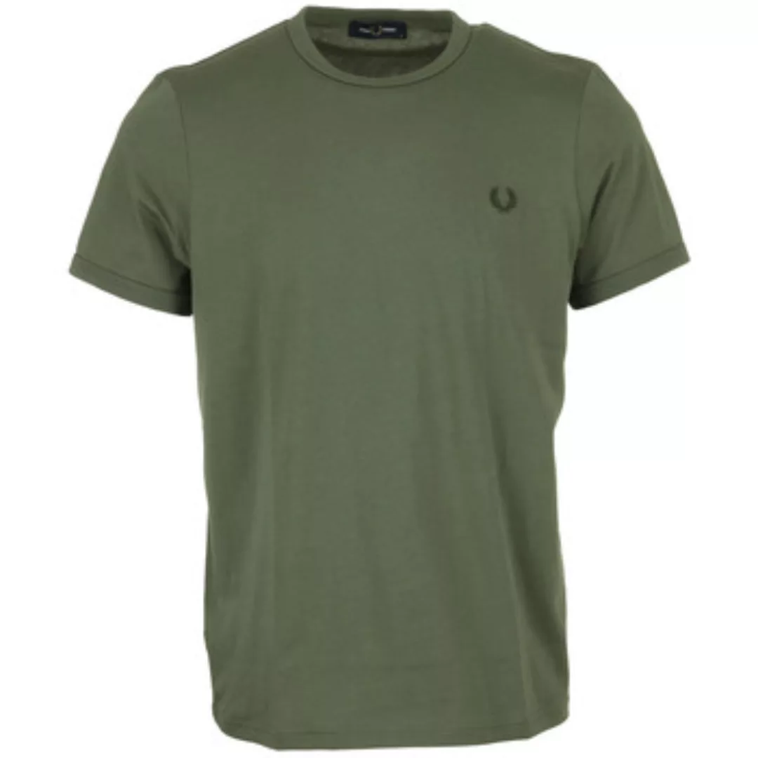 Fred Perry Ringer T-Shirt Beige X23 - Größe XL günstig online kaufen