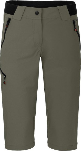 Bergson Outdoorhose VIDAA COMFORT Capri Damen 3/4 Wanderhose, leicht, strap günstig online kaufen