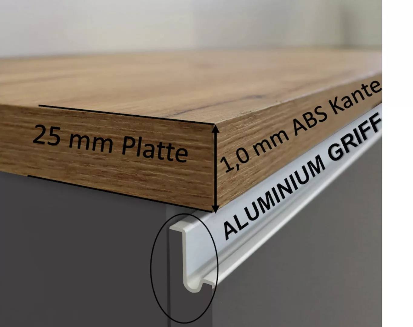 Kochstation Kücheninsel "KS-Sole", Breite 125 cm, ohne E-Geräte günstig online kaufen