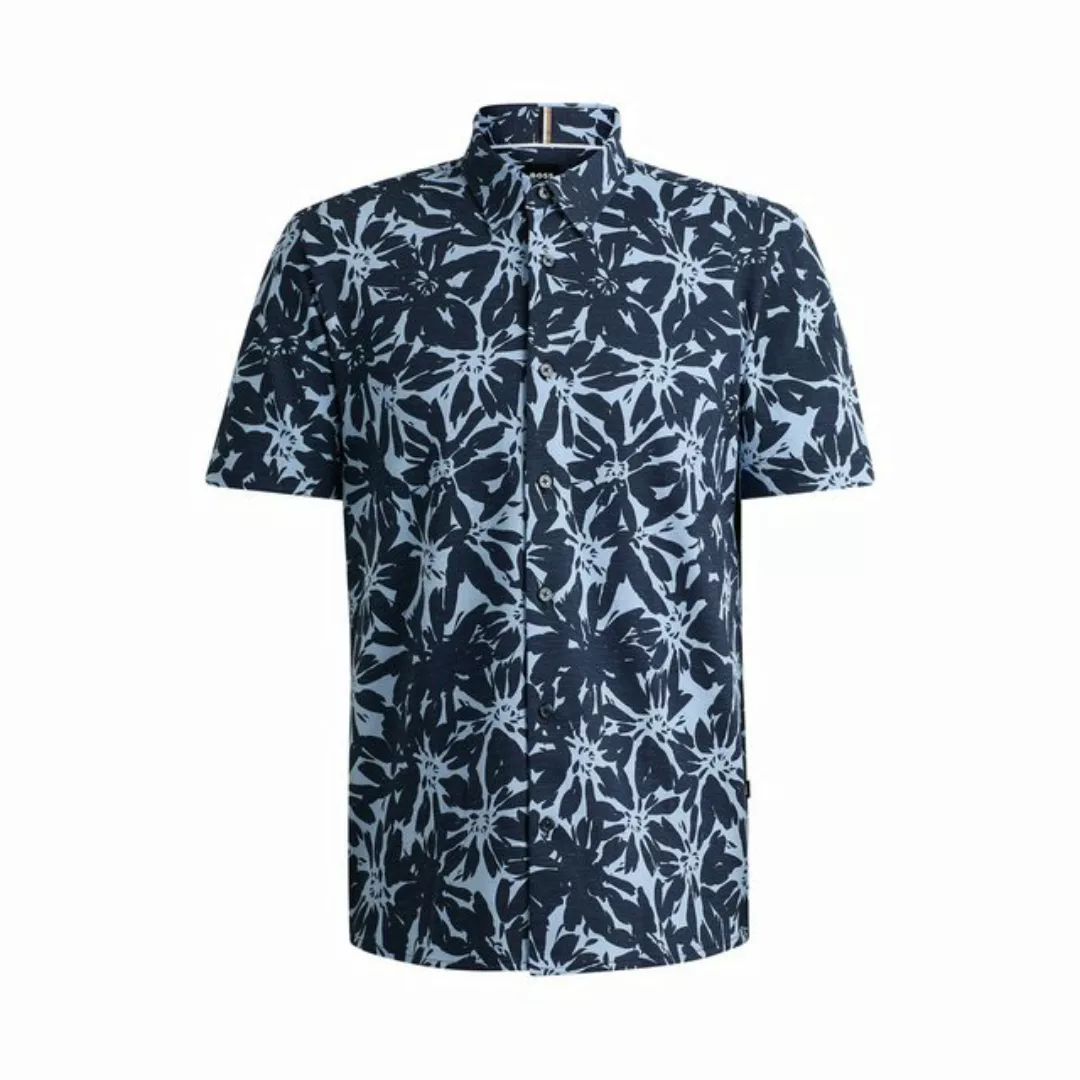 BOSS Langarmhemd Herren Freizeithemd ROAN KEN Slim Fit (1-tlg) günstig online kaufen