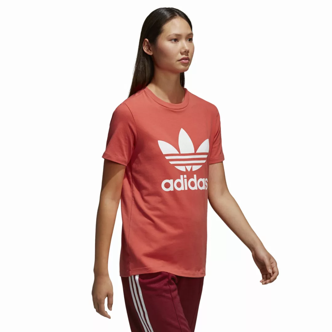 adidas Originals Trefoil Tee Damen-Shirt Trace Scarlet günstig online kaufen