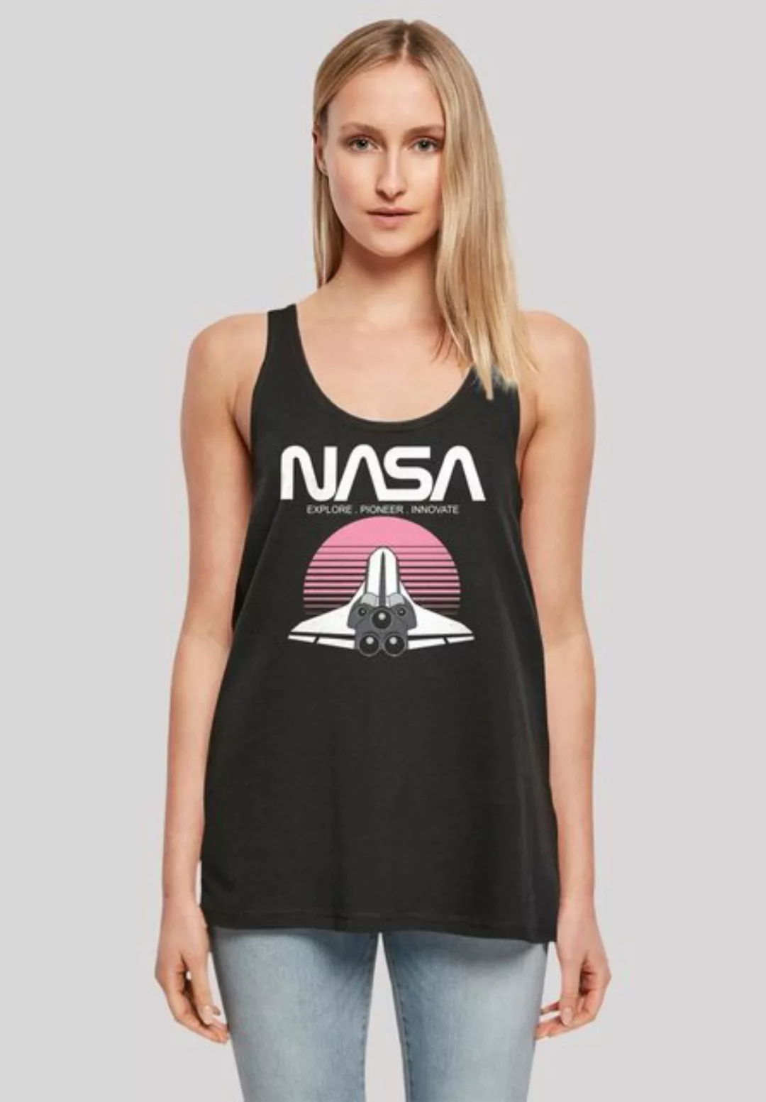 F4NT4STIC T-Shirt NASA Space Shuttle Print günstig online kaufen