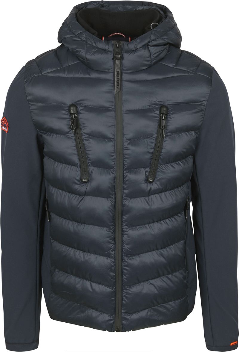 Superdry Softshell Jacke Navy - Größe XL günstig online kaufen