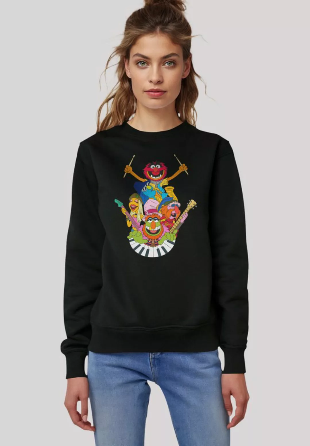 F4NT4STIC Sweatshirt Disney Muppets Dr. Teeth und The Electric Mayhem Premi günstig online kaufen