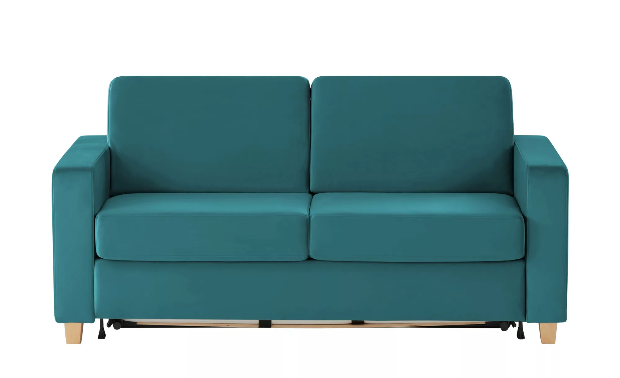 nehl Schlafsofa  Boston Deluxe ¦ türkis/petrol ¦ Maße (cm): B: 199 H: 91 T: günstig online kaufen