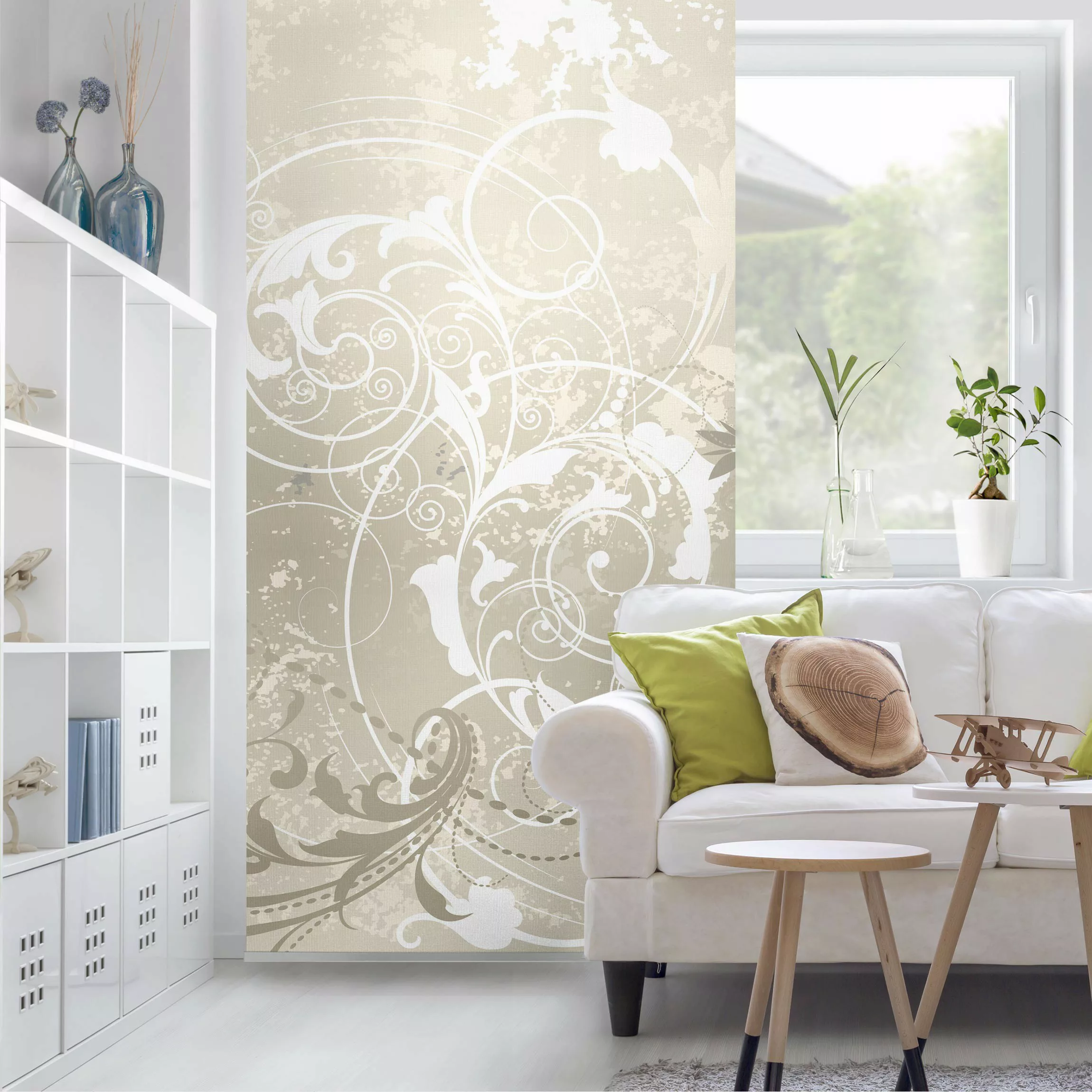 Raumteiler Muster & Textur Perlmutt Ornament Design günstig online kaufen