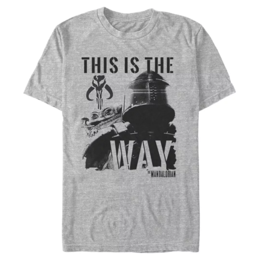 Star Wars - The Mandalorian - Mando Inked - Männer T-Shirt günstig online kaufen