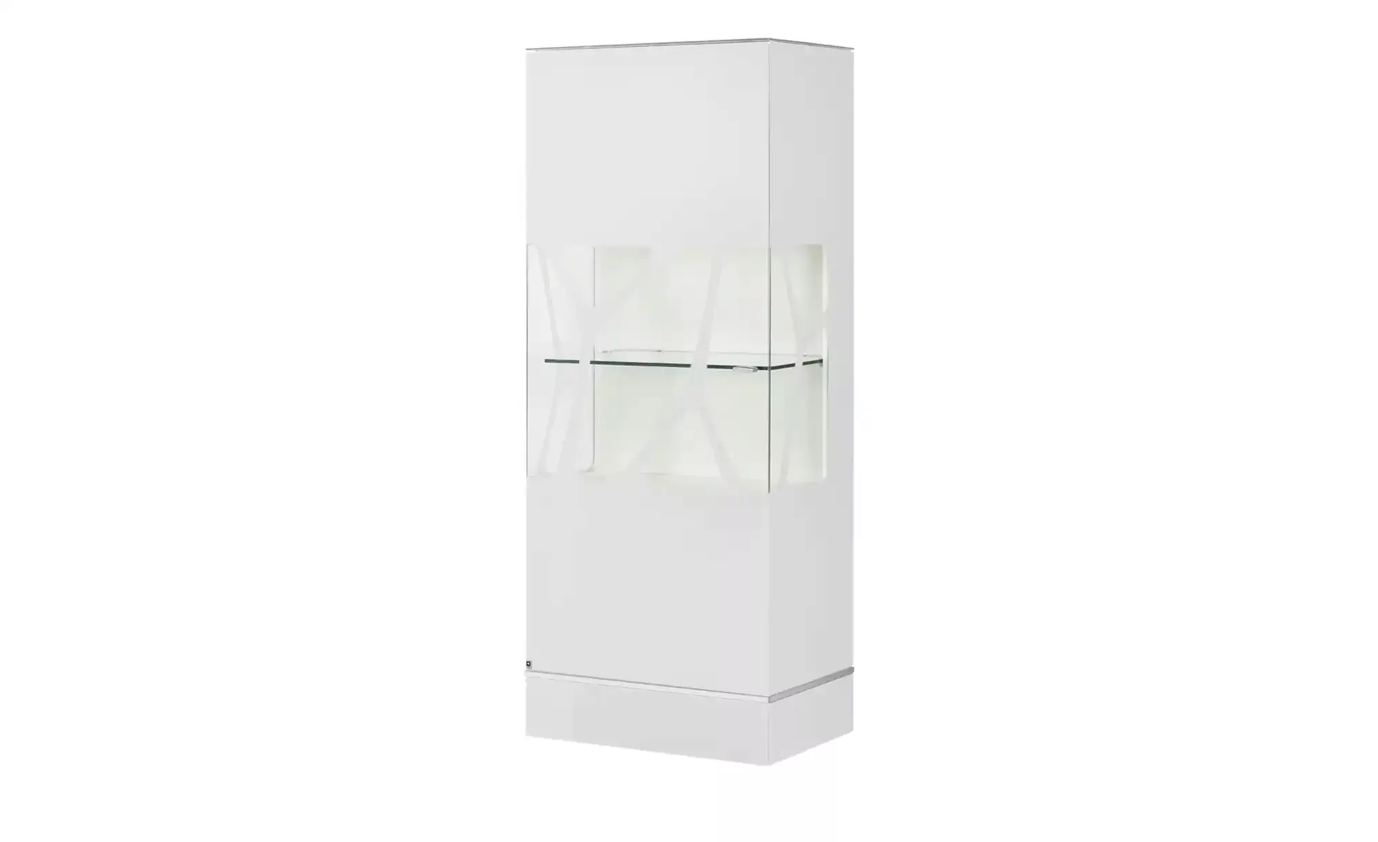 LEONARDO Highboard  Cube ¦ weiß ¦ Maße (cm): B: 63 H: 158 T: 42.0 Kommoden günstig online kaufen