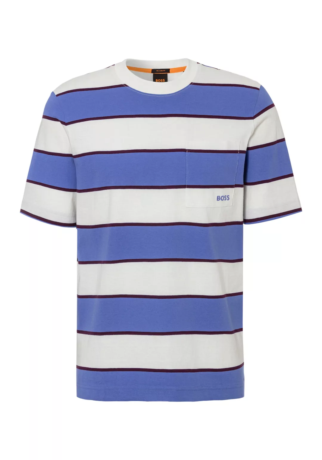 BOSS ORANGE T-Shirt "Te stripes", mit breitem Streifenmuster günstig online kaufen