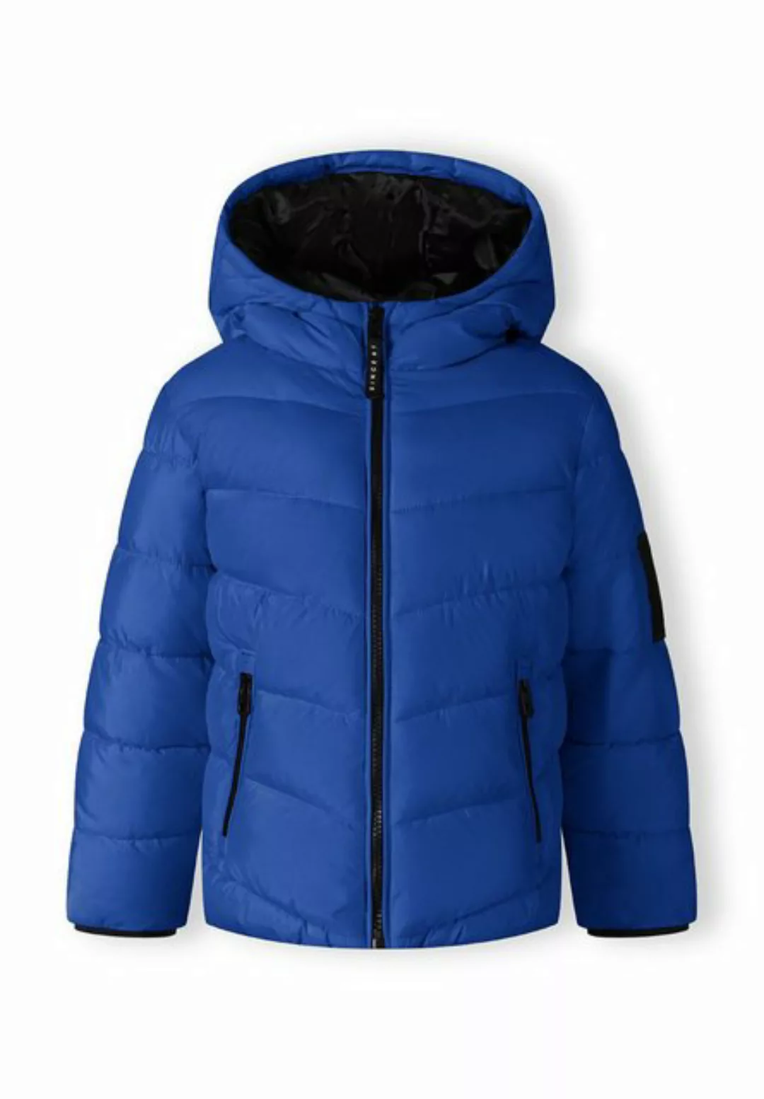 MINOTI Winterjacke Gefütterte Jacke mit reflektierendem Aufdruck (2y-14y) günstig online kaufen