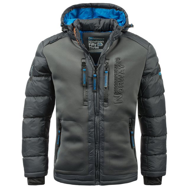 Geographical Norway Winterjacke warme Designer Herren Winter Stepp Jacke Ou günstig online kaufen