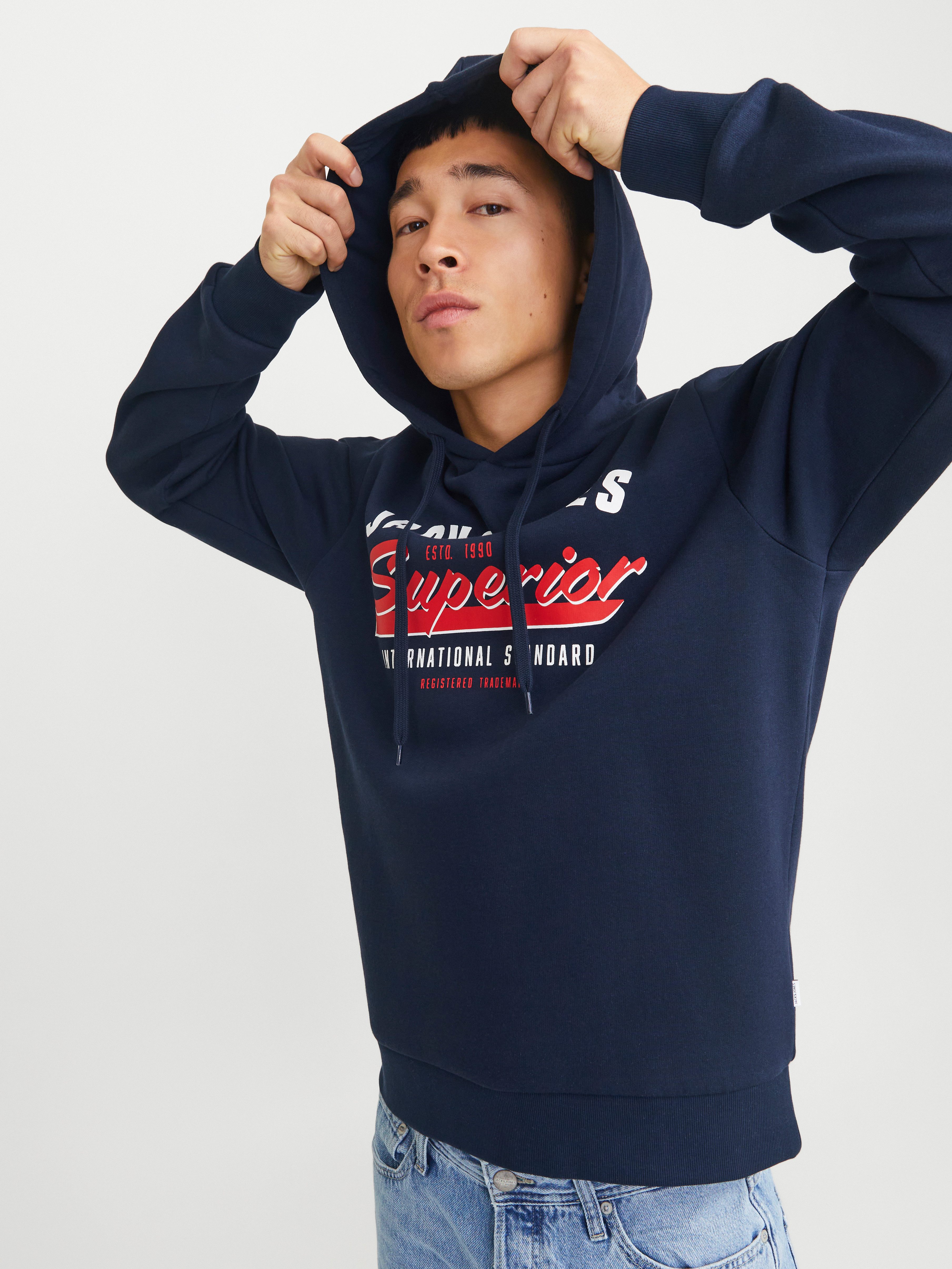 Jack & Jones Kapuzensweatshirt JJELOGO SWEAT günstig online kaufen