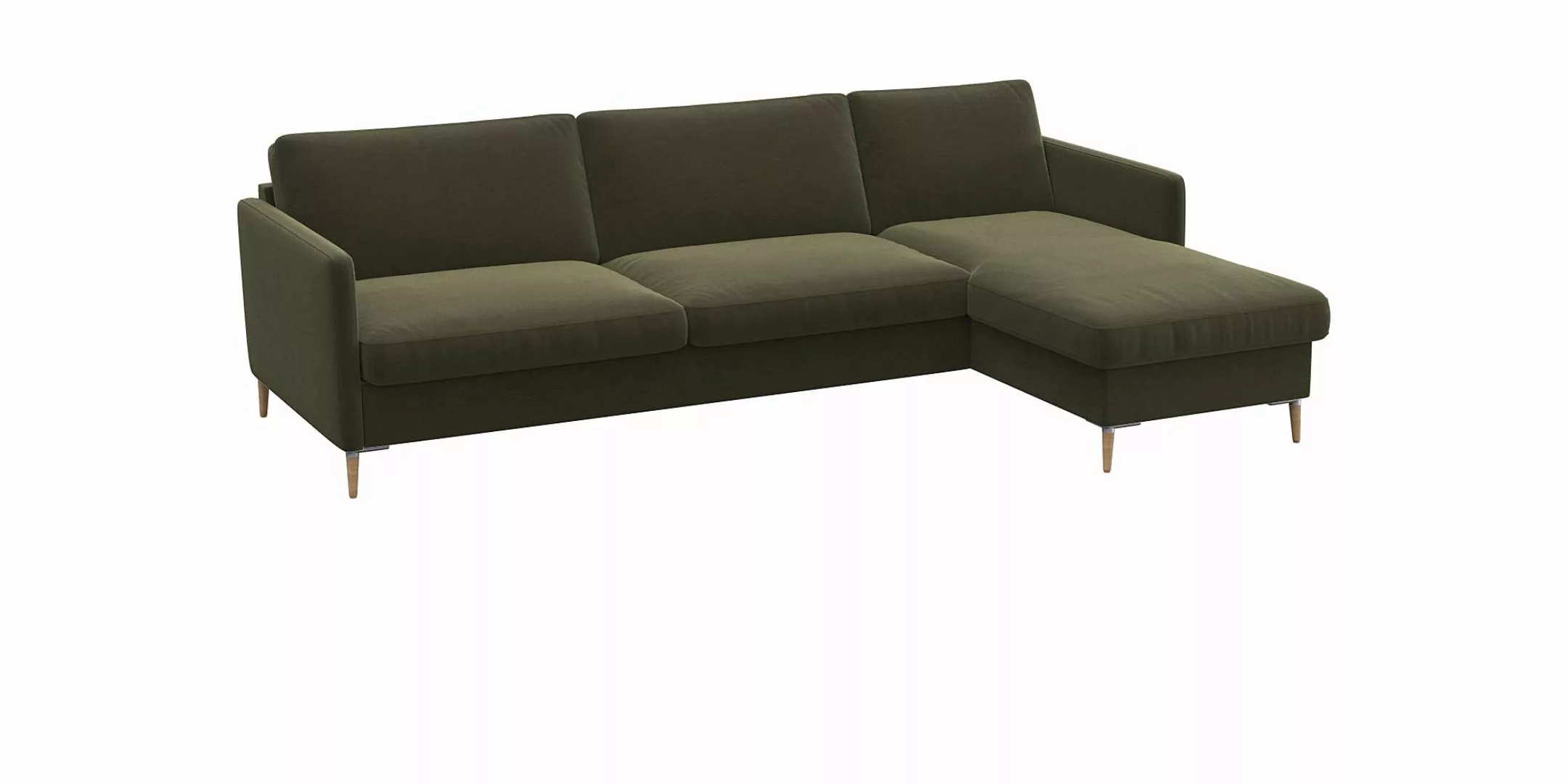 FLEXLUX Ecksofa "Fiore, super Sitzkomfort durch Kaltschaum im Sitz, L-Form" günstig online kaufen