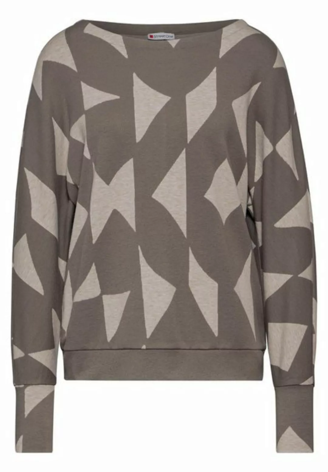 STREET ONE Langarmshirt LTD QR cosy jacquard shirt w.h günstig online kaufen