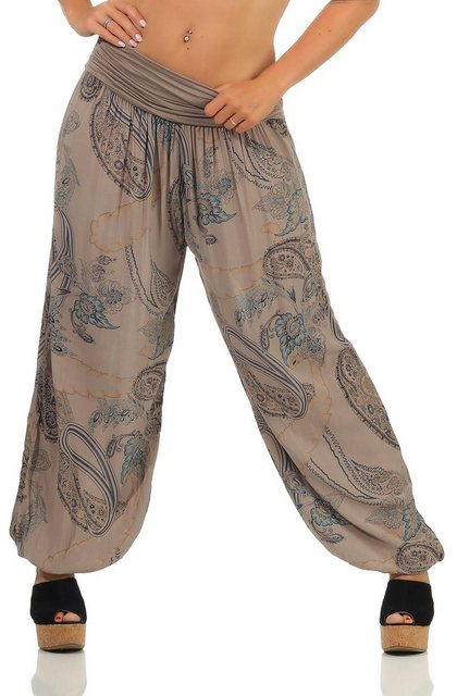 malito more than fashion Haremshose 7185 Pluderhose mit All-Over-Print günstig online kaufen