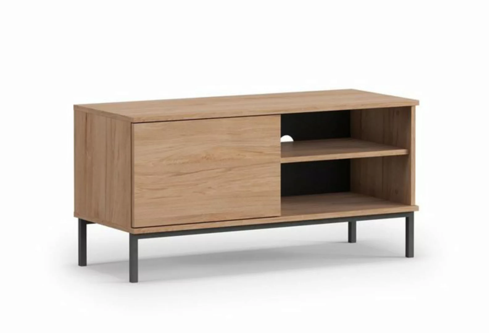 Beautysofa TV-Schrank Querty (modernes Sideboard für Wohnzimmer,mit Einlege günstig online kaufen