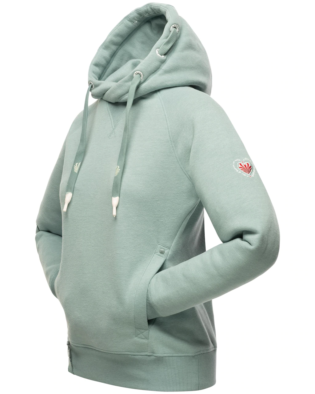 Navahoo Kapuzensweatshirt "Liebesmäuschen", Kuscheliger Damen Hoodie mit di günstig online kaufen