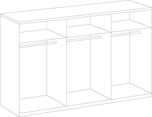 Wimex Kleiderschrank New York in vielen Breiten, 208 oder 236cm hoch günstig online kaufen