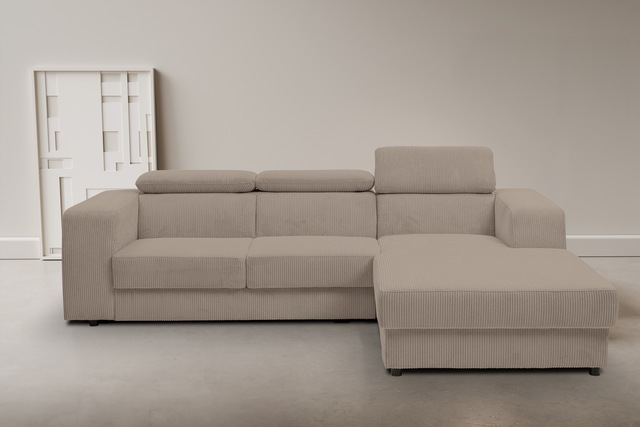 WERK2 Ecksofa »Cherry, modernes Sofa mit Komfortfunktionen, Breite 270cm, L günstig online kaufen