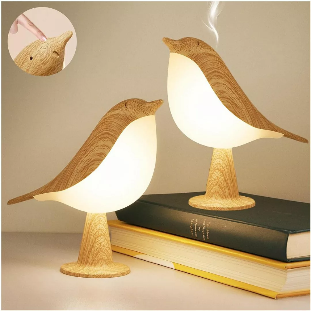 Jibenhome LED Nachttischlampe Kabellos Touch Dimmbare günstig online kaufen