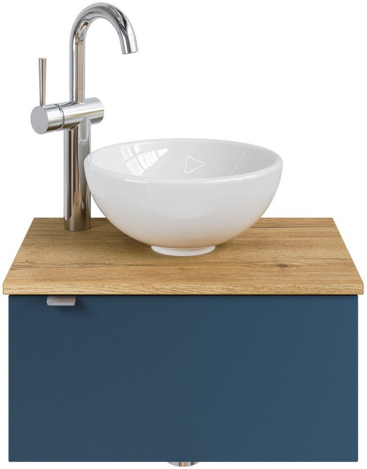 Saphir Waschtisch "Serie 6915 Waschschale mit Unterschrank für Gästebad, Gä günstig online kaufen