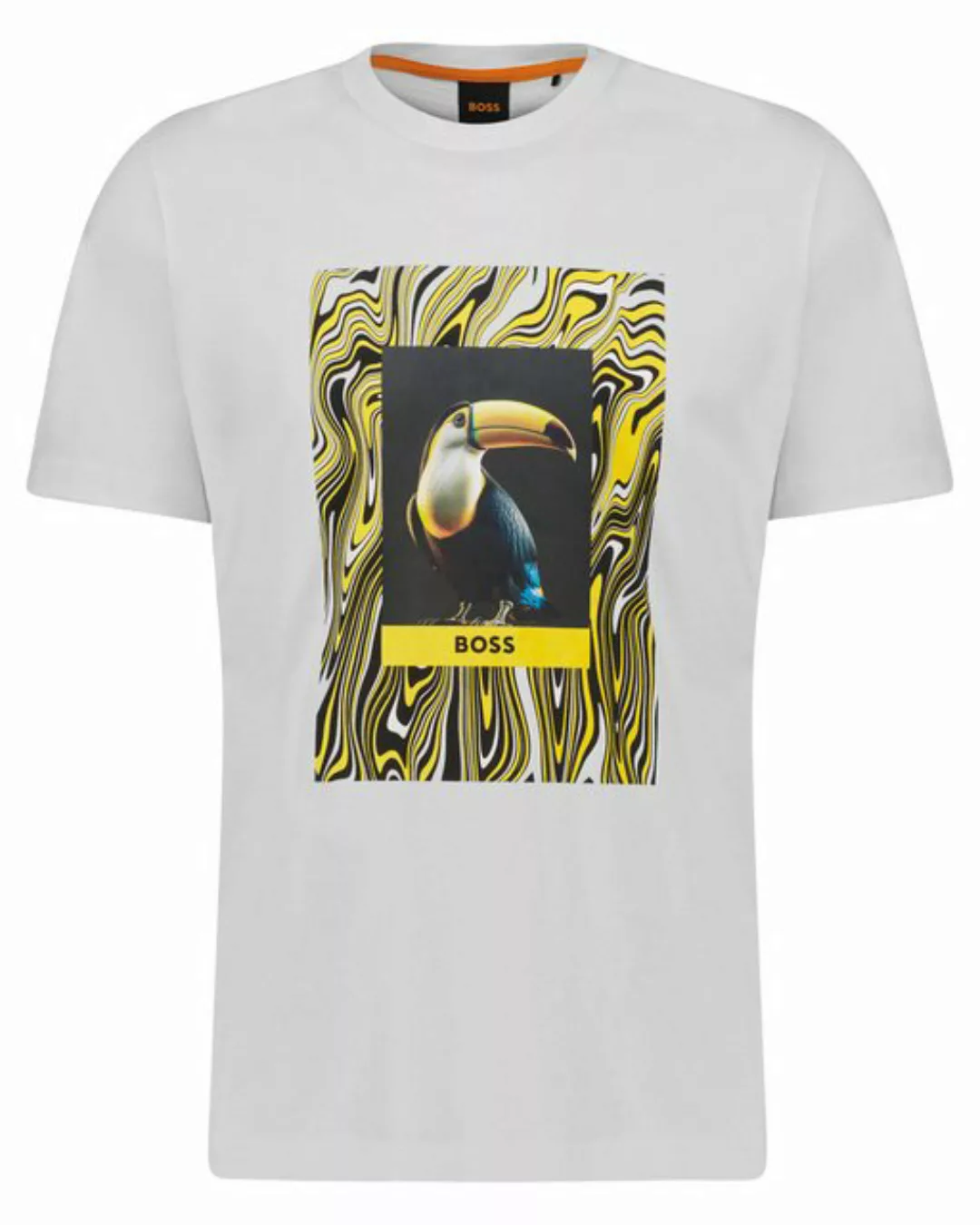BOSS T-Shirt Herren T-Shirt TE_TUCAN Regular Fit (1-tlg) günstig online kaufen