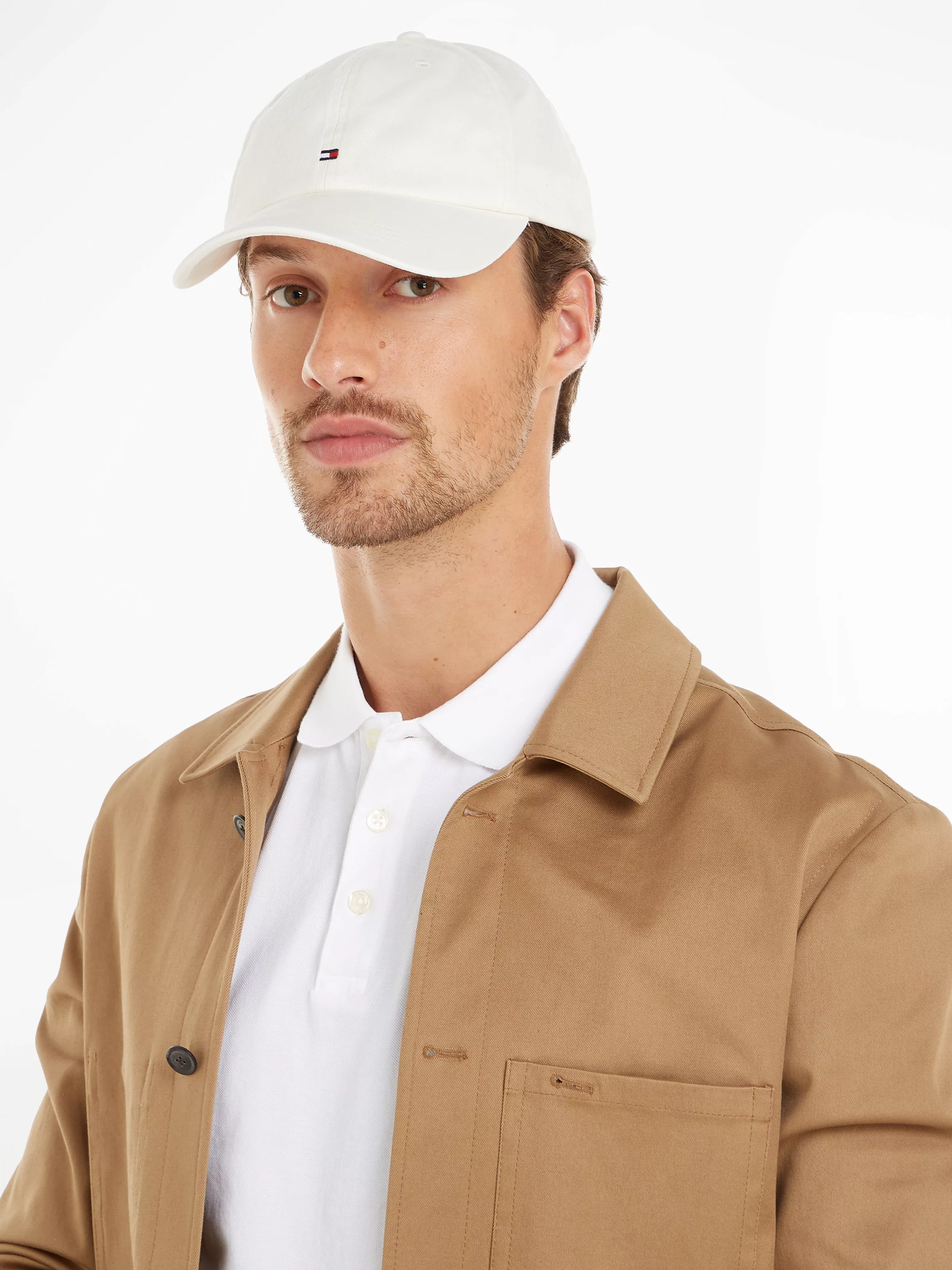 Tommy Hilfiger Baseball Cap "TH FLAG 85 SOFT 6 PANEL CAP", mit Logostickere günstig online kaufen