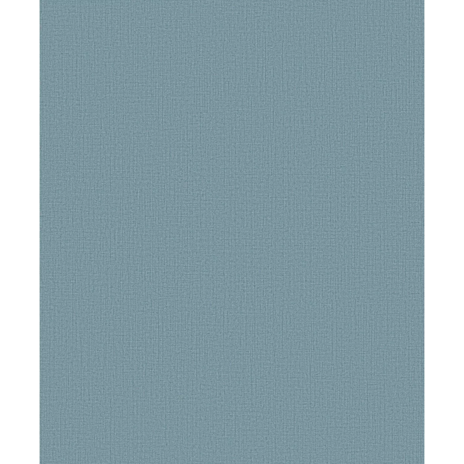 Bricoflor Blaue Vliestapete mit Leinenstruktur Uni Tapete für Wohnzimmer un günstig online kaufen