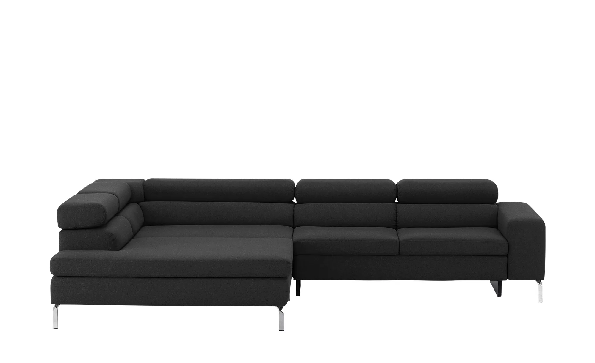 Gallery M Ecksofa  Felicia - grau - 309 cm - 72 cm - 215 cm - Polstermöbel günstig online kaufen