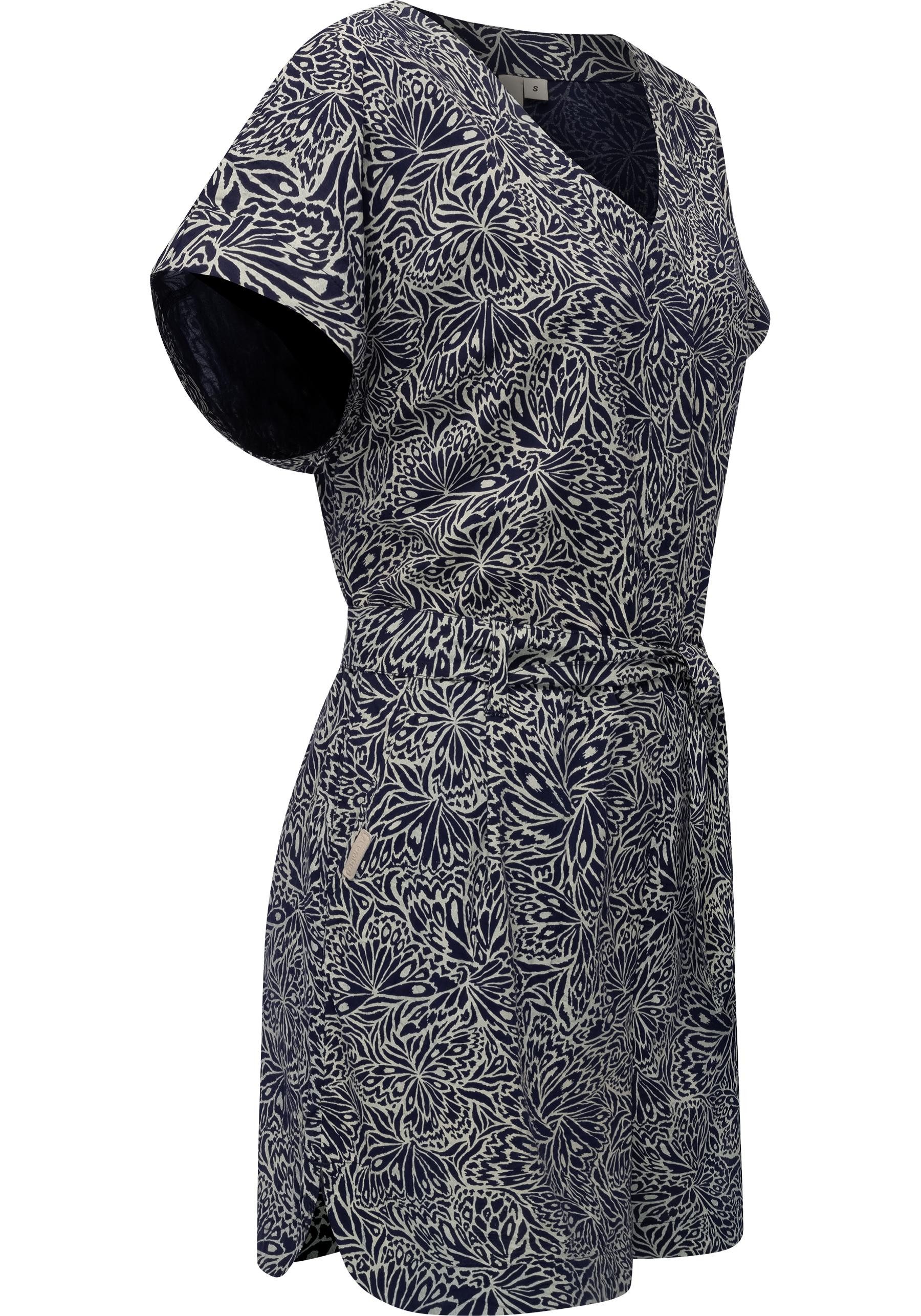 Ragwear Jumpsuit "Salwin", Kurzer Overall mit Taillen-Bindeband günstig online kaufen