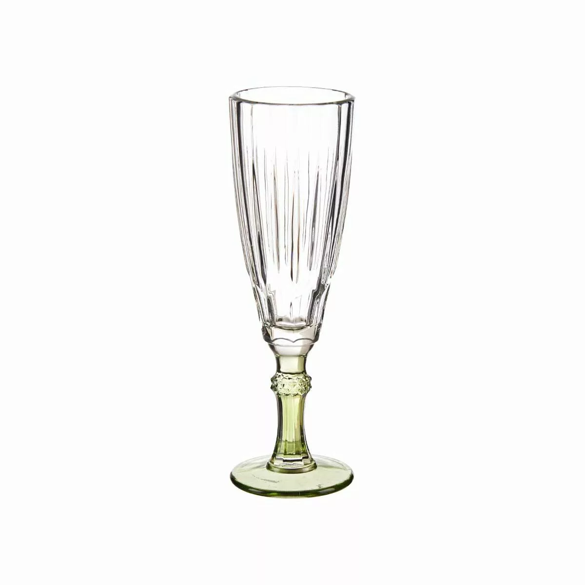 Champagnerglas Exotic Kristall Grün 6 Stück (170 Ml) günstig online kaufen
