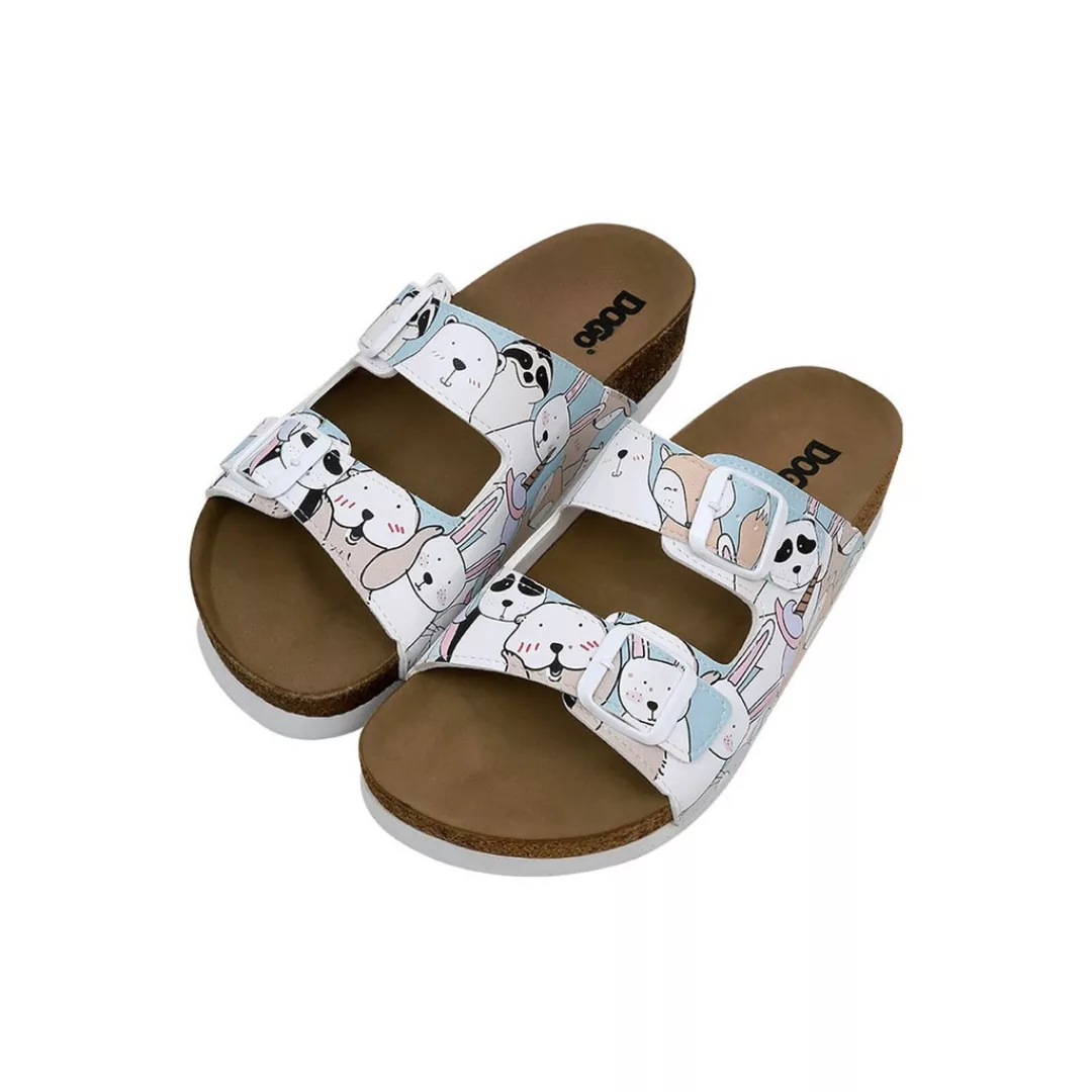 DOGO Pantolette "Stella Pantolette Omg So Cute Damen Sandalen", Handgeferti günstig online kaufen