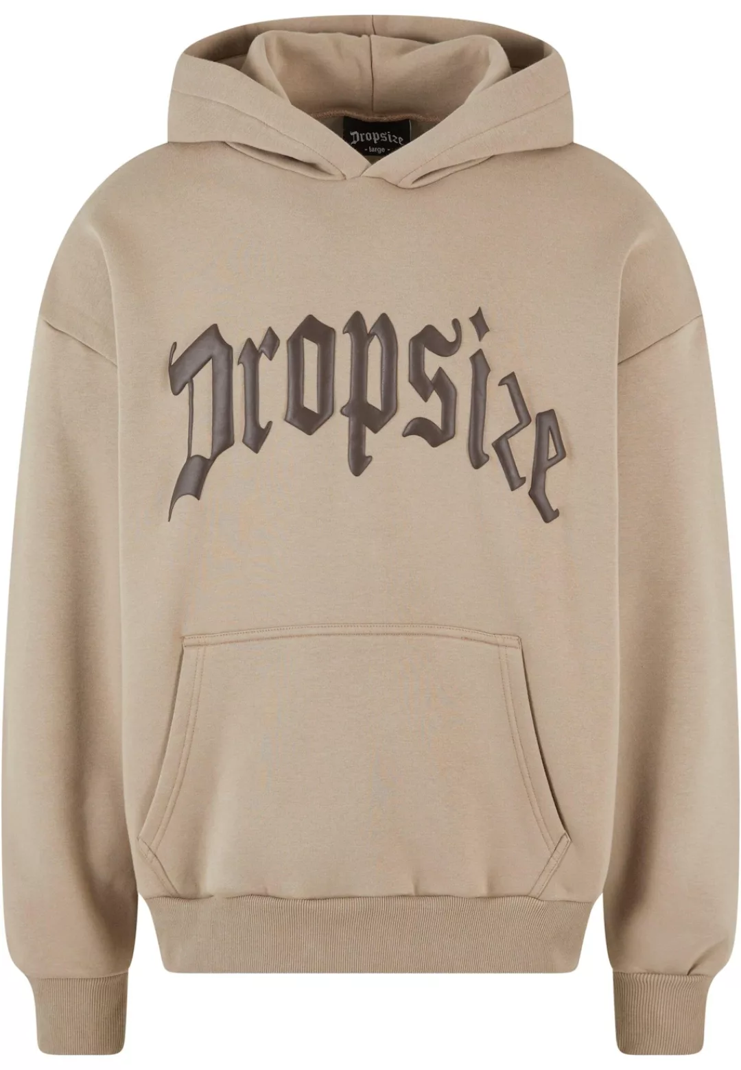 Dropsize Kapuzensweatshirt "Dropsize Herren Heavy Frontlogo Hoodie", (1 tlg günstig online kaufen