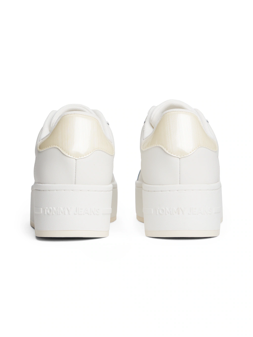 Tommy Jeans Plateausneaker "TJW FLATFORM PEARLIZED SNEAKER", Freizeitschuh, günstig online kaufen