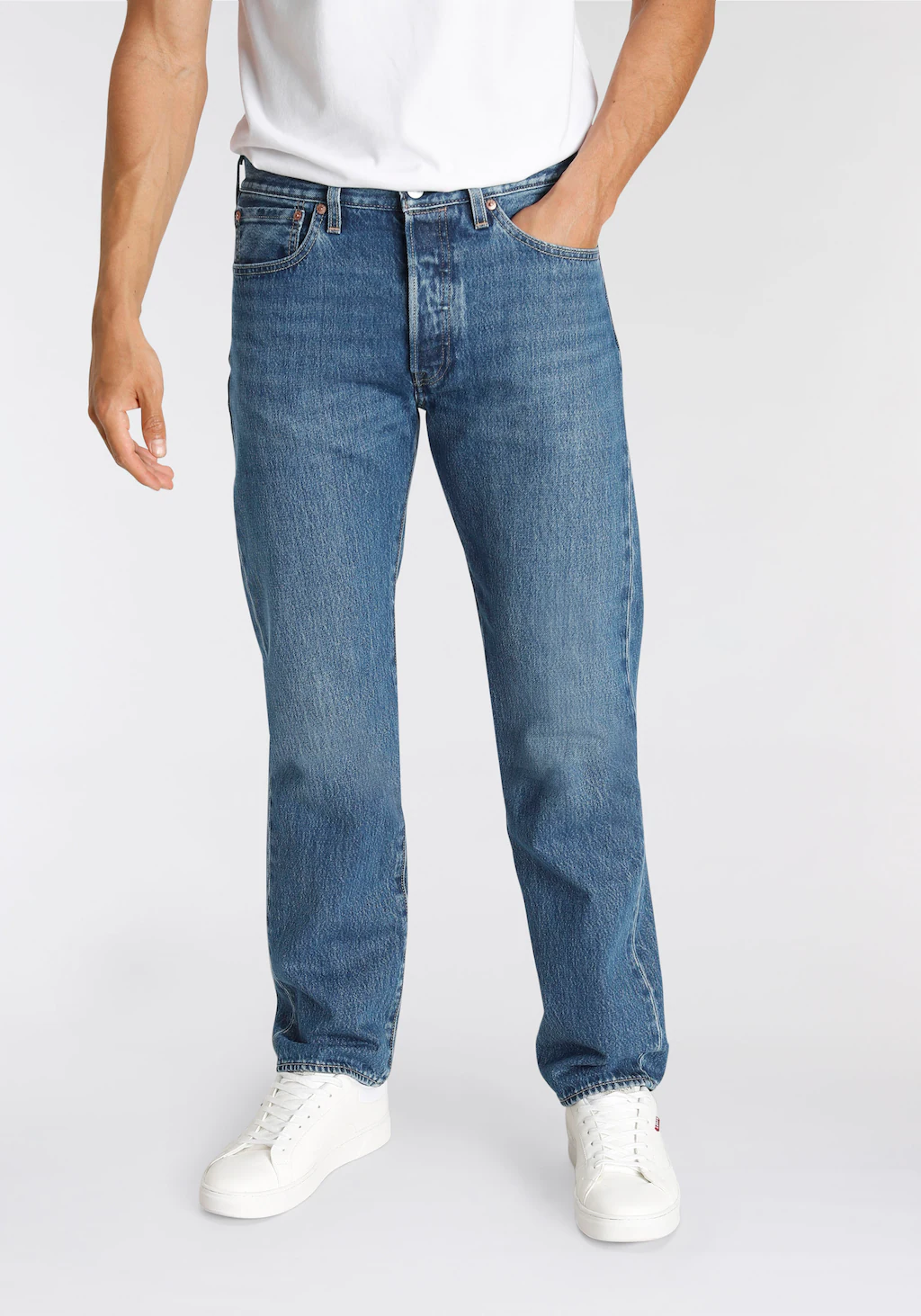 Levis Straight-Jeans "501 LEVIS ORIGINAL", mit Markenlabel günstig online kaufen