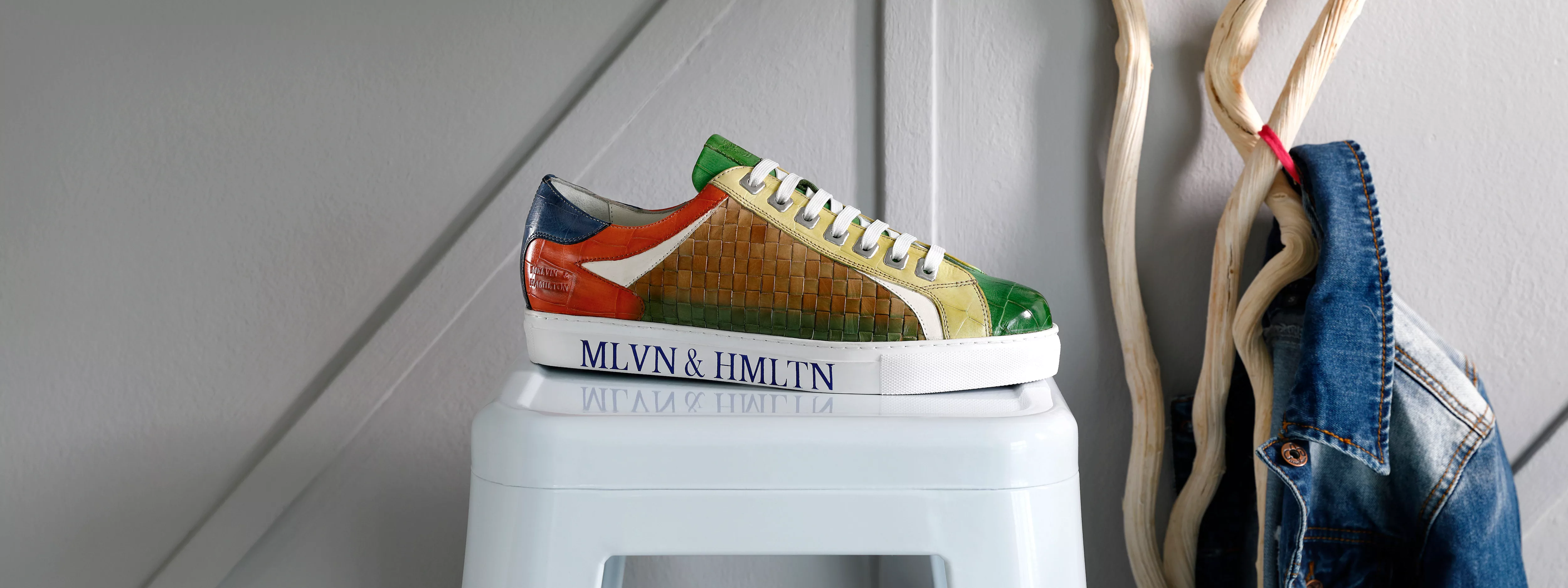 Melvin & Hamilton Sneaker "Harvey 9", aus vegetabil gegerbtem Leder, Freize günstig online kaufen