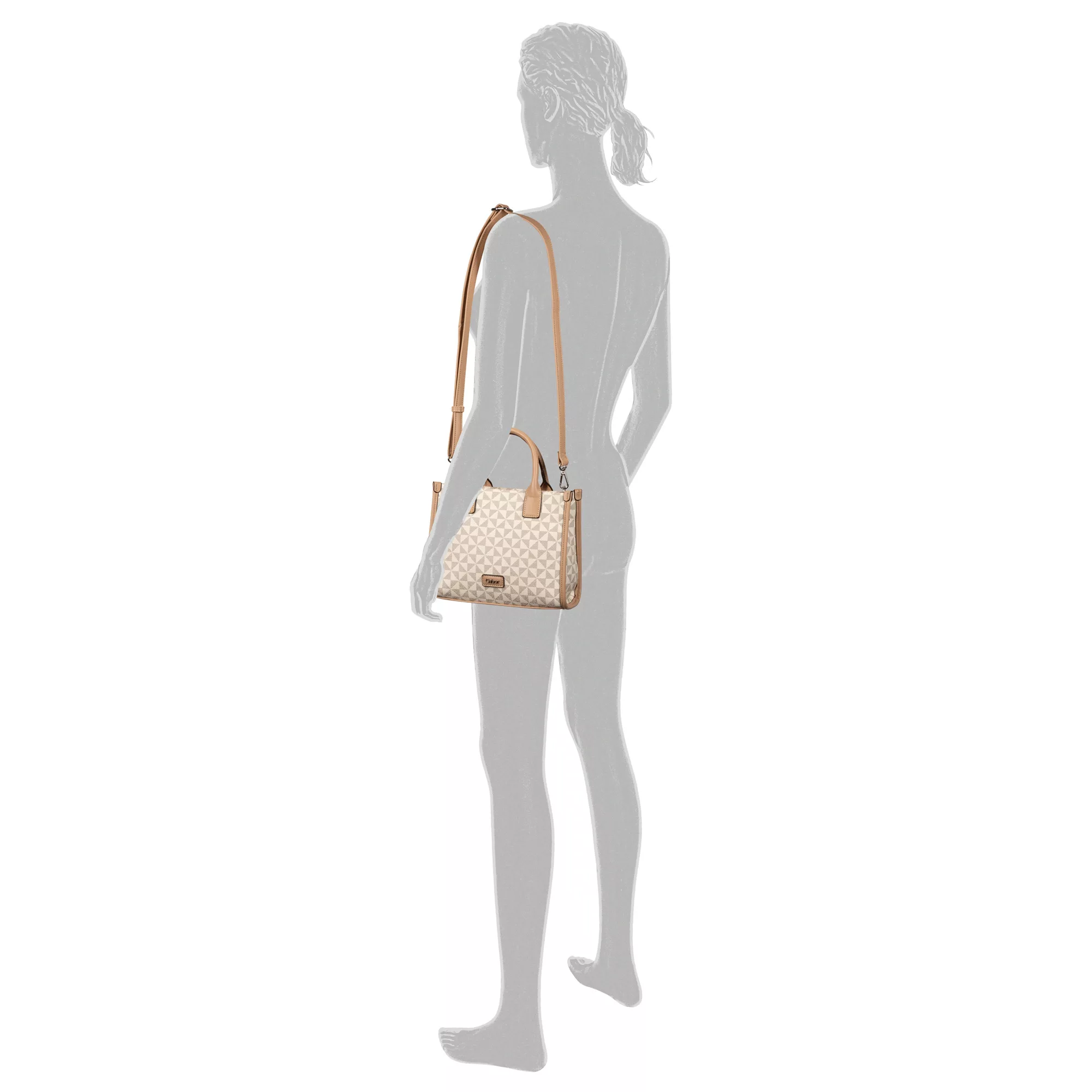 Gabor Shopper "Barina", mit besonderem grafischen All-Over-Druck und Glattl günstig online kaufen