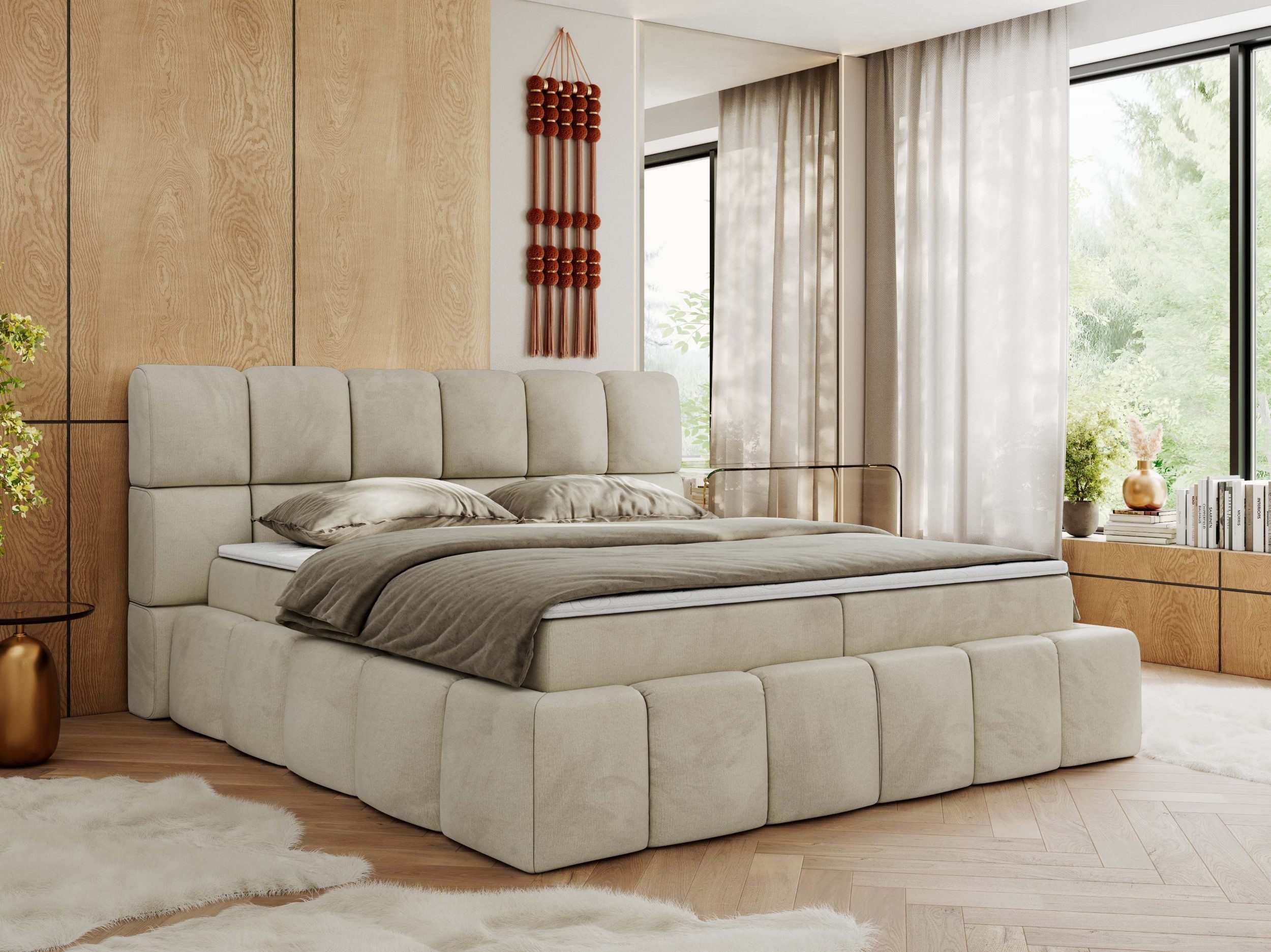 MKS MÖBEL Boxspringbett NIRA (Packung, Set, günstig online kaufen