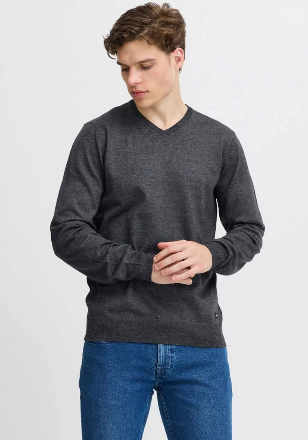 Blend V-Ausschnitt-Pullover BHBRUTON V-neck günstig online kaufen