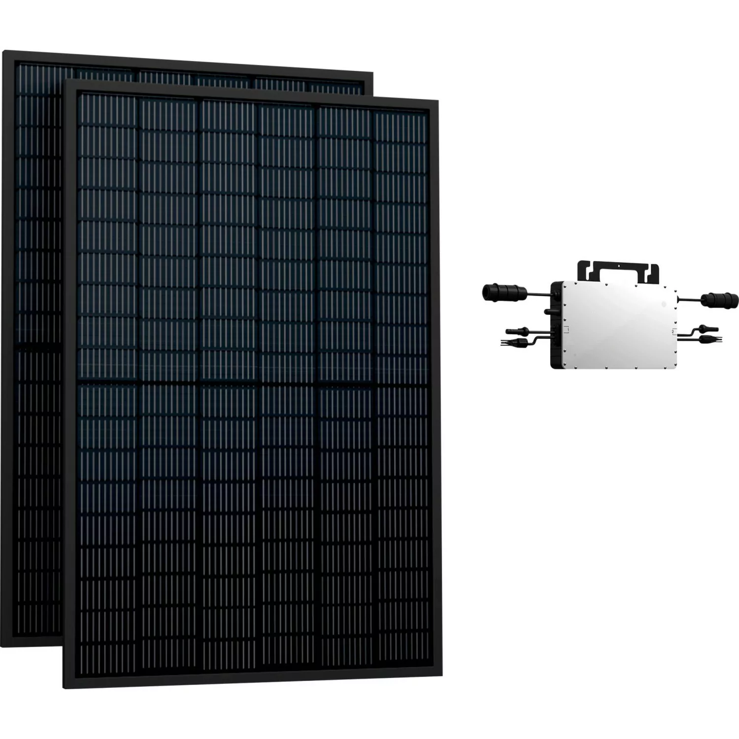 Greensolar Balkonkraftwerk SKW800 Basic-Set Schwarz günstig online kaufen