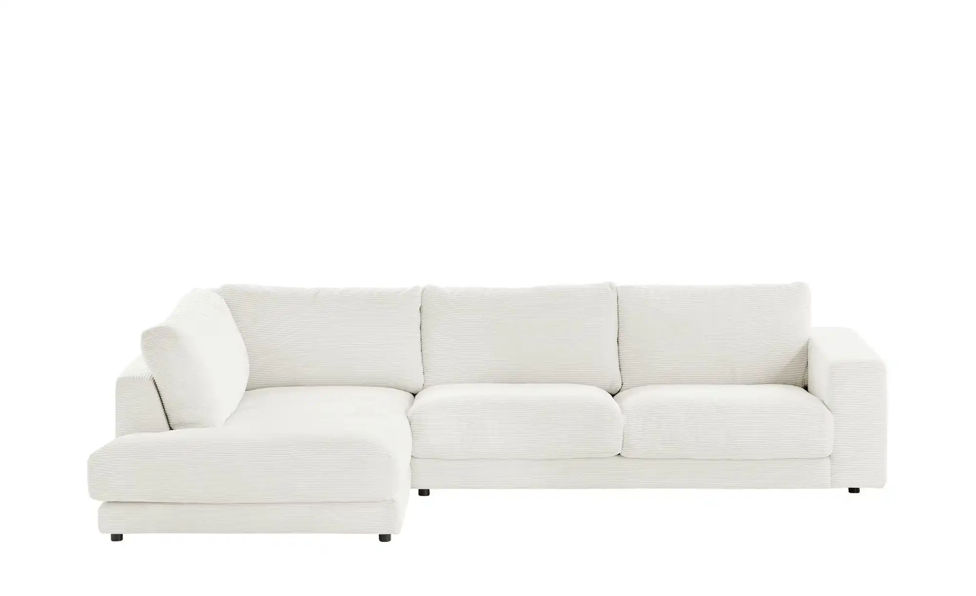 Jette Home Ecksofa Cord Sila ¦ weiß ¦ Maße (cm): B: 325 H: 85 T: 224 Polste günstig online kaufen