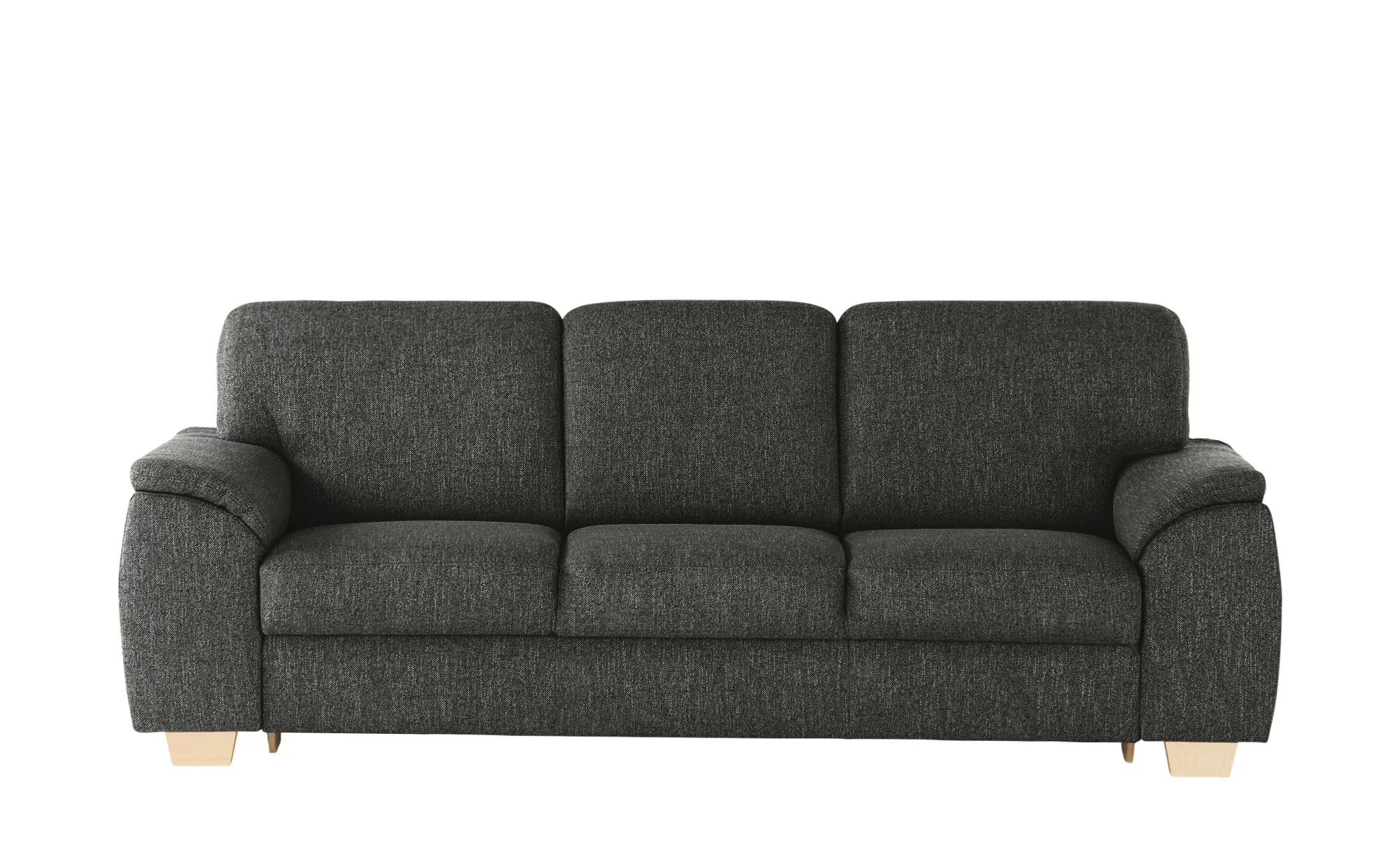 smart Sofa  Valencia - schwarz - 240 cm - 90 cm - 93 cm - Polstermöbel > So günstig online kaufen