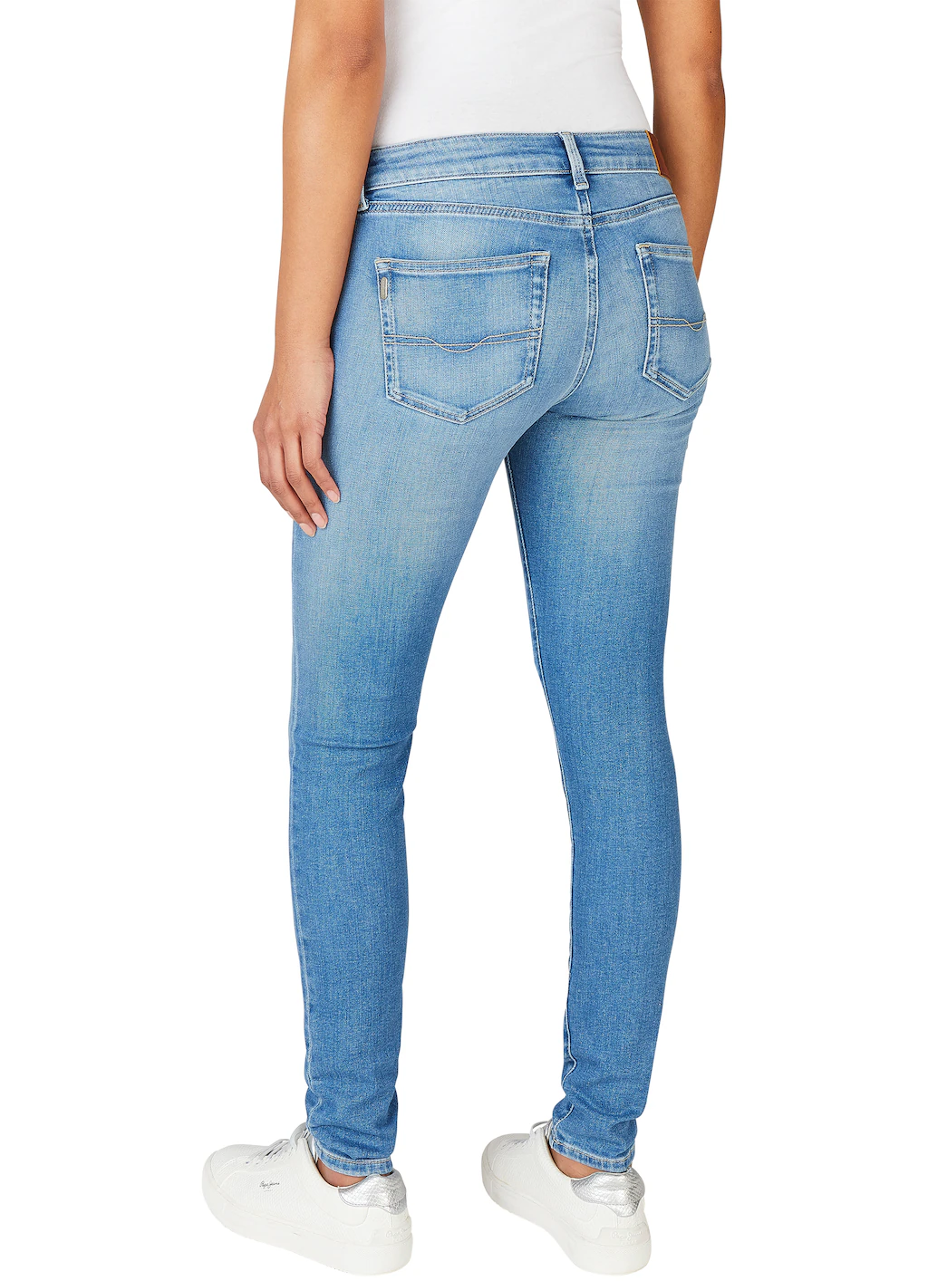 Pepe Jeans Skinny-fit-Jeans "SKINNY JEANS LW", in verschiedenen Waschungen günstig online kaufen