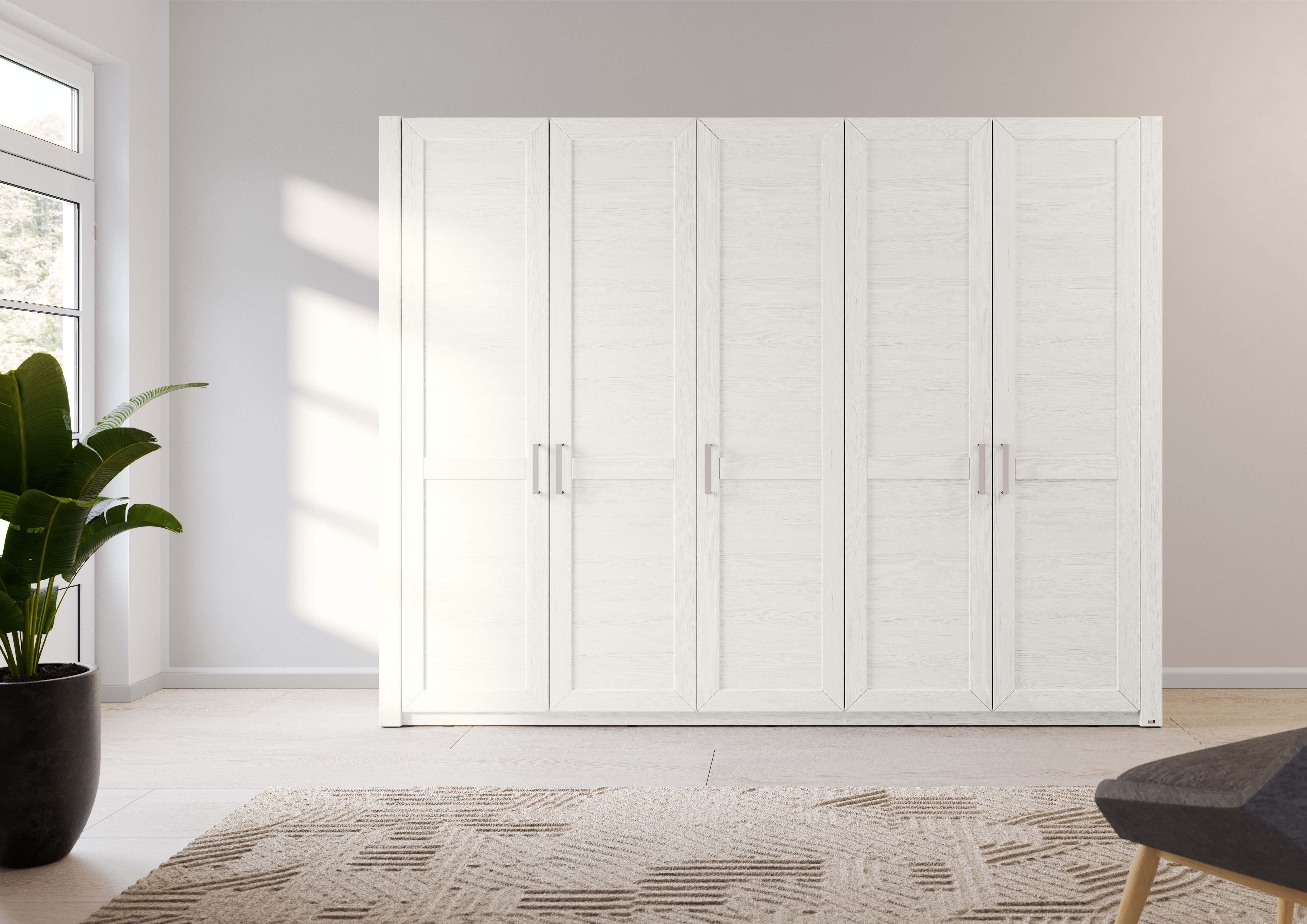 set one by Musterring Kleiderschrank "York Schlafen", (1 St.), mit Holztüre günstig online kaufen