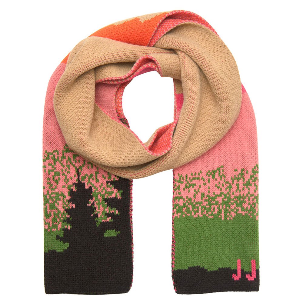 Jjxx Gaia Knit Ln Schal One Size Cornstalk / Aop / Mountain günstig online kaufen